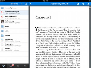 dropbox for ipad
