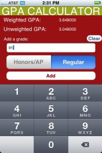 gpa calculator for iphone