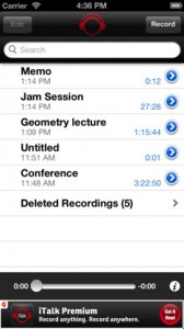 italk recorder for iphone